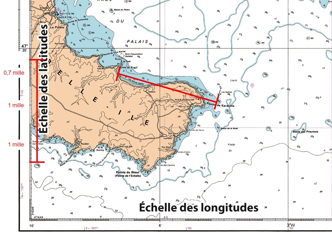 Savoir lire et utiliser une carte marine de navigation Picksea